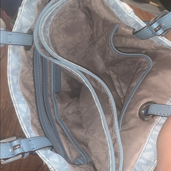 Baby Blue Michael Kors Shoulder Bag - Picture 7 of 8